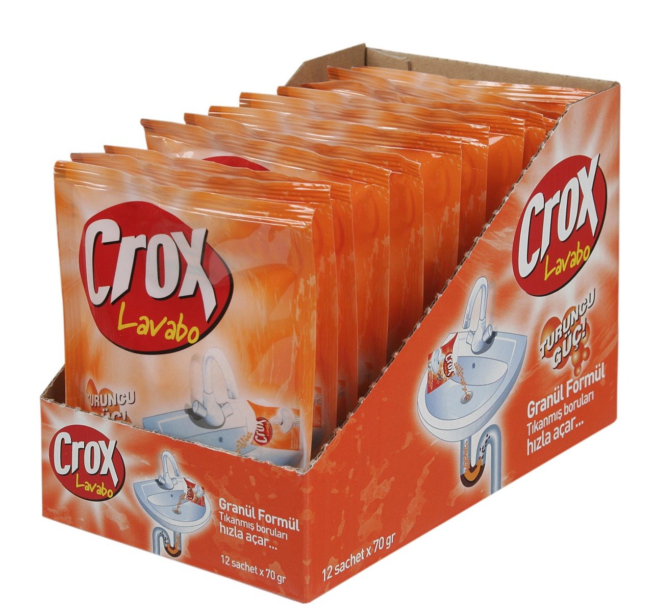 LAVABO AÇICI GRANÜL 70gr.x12